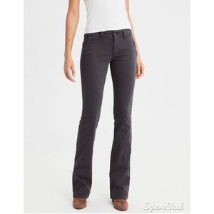 AE Dark Gray Bootcut Pants